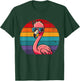 Pink Flamingo in Sunglasses Men Women Kids Funny Flamingo T-Shirt - T-Shirt | Forest