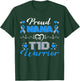 Proud Nana Of T1D Warrior Type 1 Diabetes Awareness Month T-Shirt - T-Shirt | Forest
