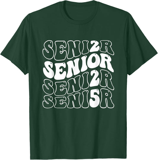 Senior 2025 Graduation Class Of 2025 T-Shirt - T-Shirt | Forest