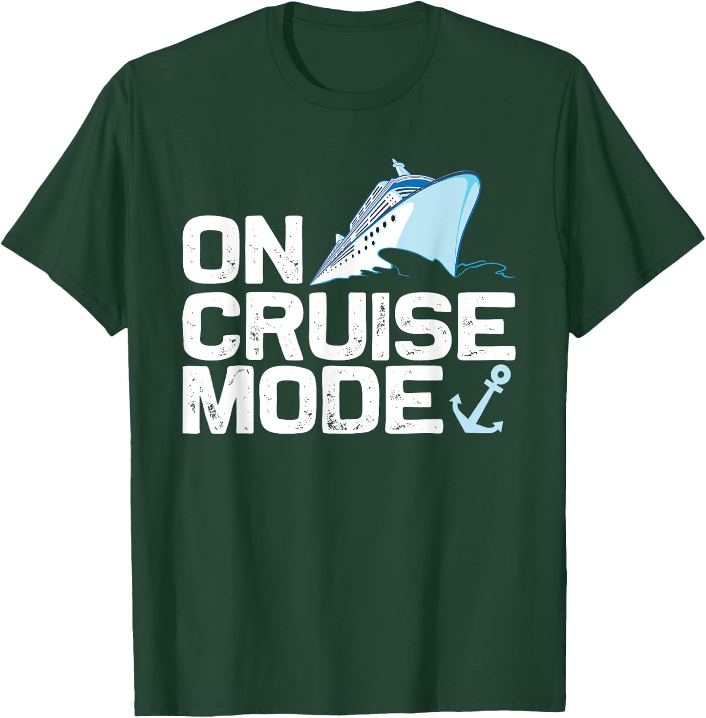 Cool Cruising Women Vacay Mode Cruise Vacation Trip T-Shirt - T-Shirt | Forest