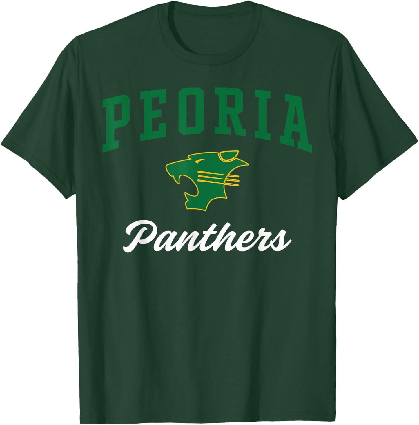 Peoria High School Panthers C3 T-Shirt - T-Shirt | Forest