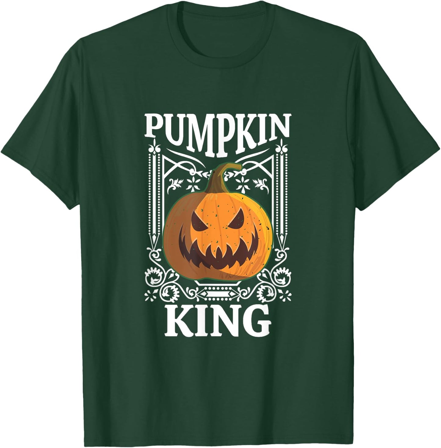 Halloween Pumpkin King Halloween Costume Trick Or Treat T-Shirt - T-Shirt | Forest