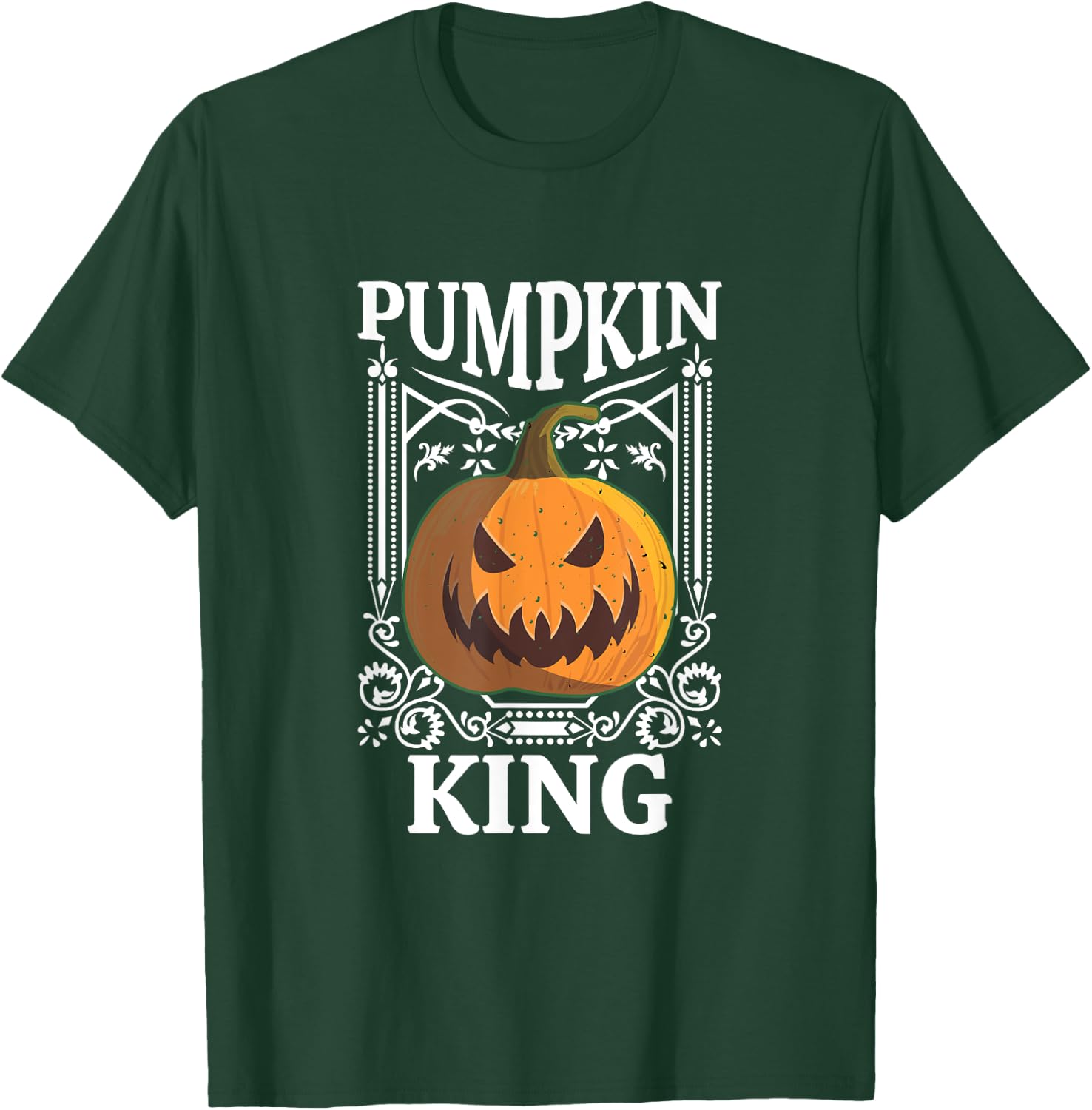Halloween Pumpkin King Halloween Costume Trick Or Treat T-Shirt - T-Shirt | Forest