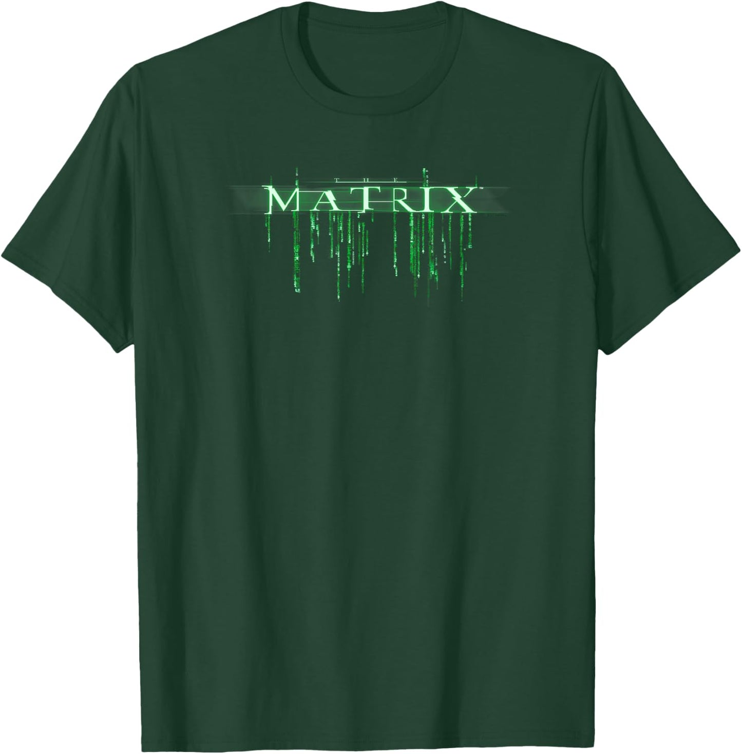 The Matrix Classic Code Logo T-Shirt - T-Shirt | Forest