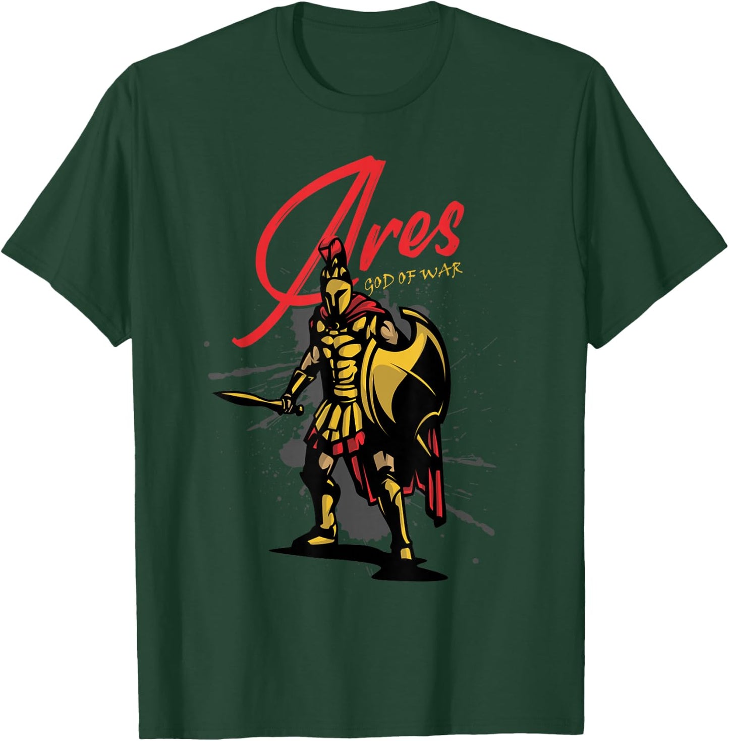 Greek Mythology or Ares God of War or Ancient Greek God T-Shirt - T-Shirt | Forest