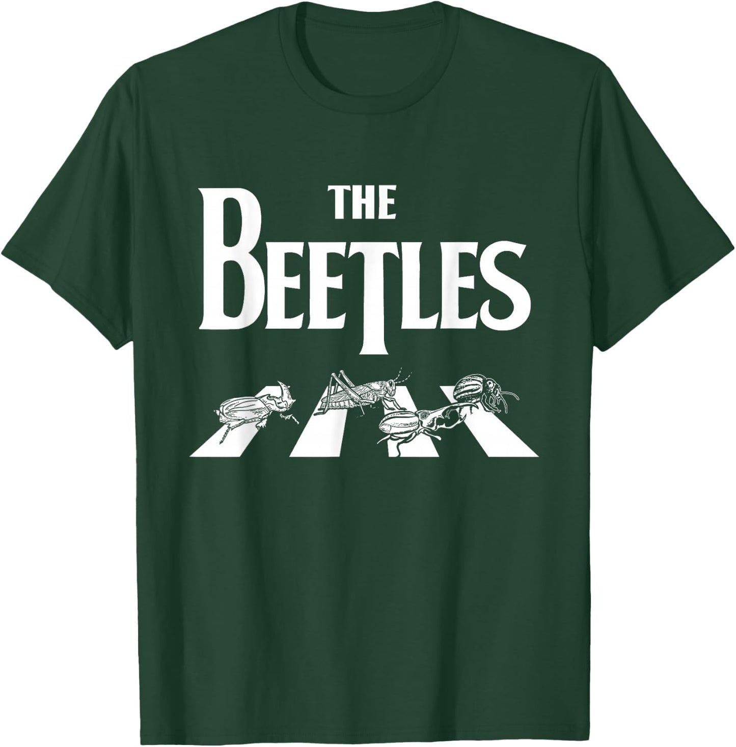 The Beetles - Entomology Insect Collector Bug Entomologist , Black, Small T-Shirt - T-Shirt | Forest
