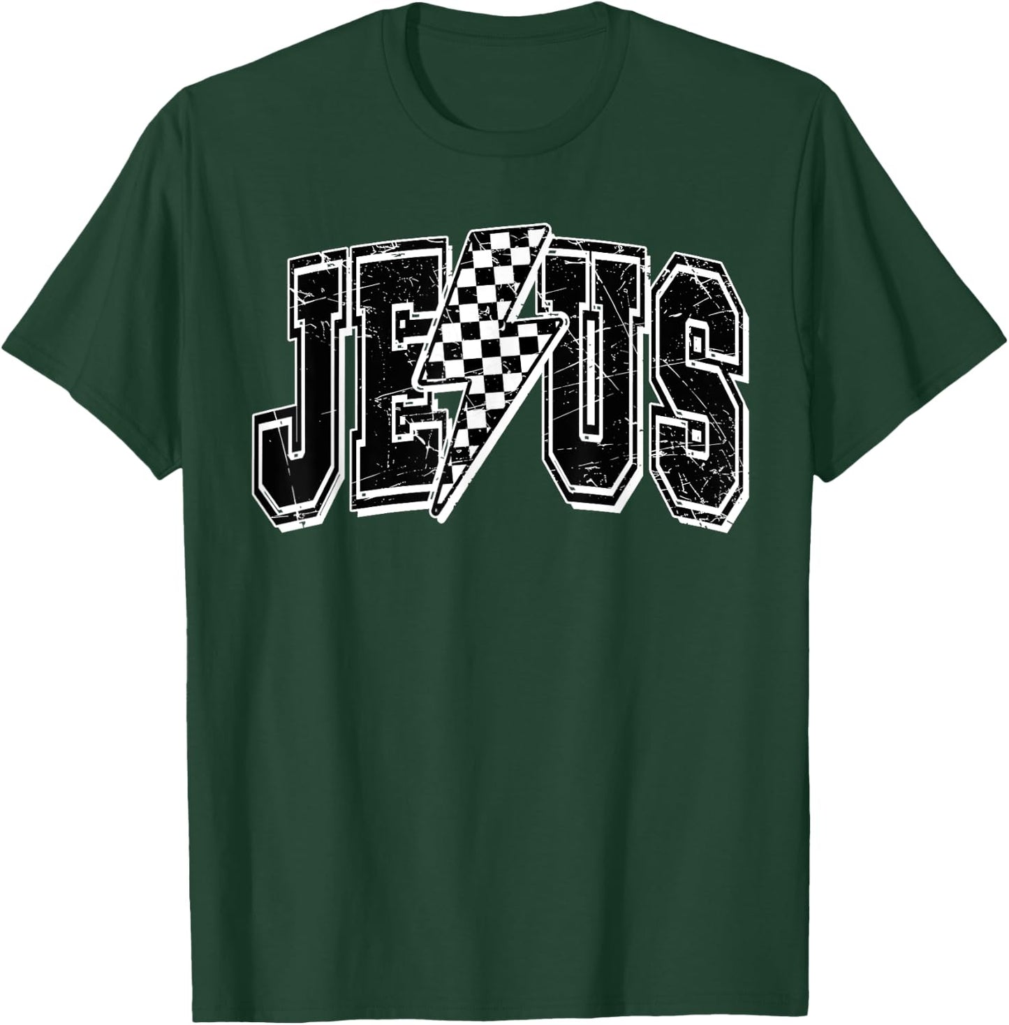 Funny Groovy Christian Faith Religious T-Shirt - T-Shirt | Forest