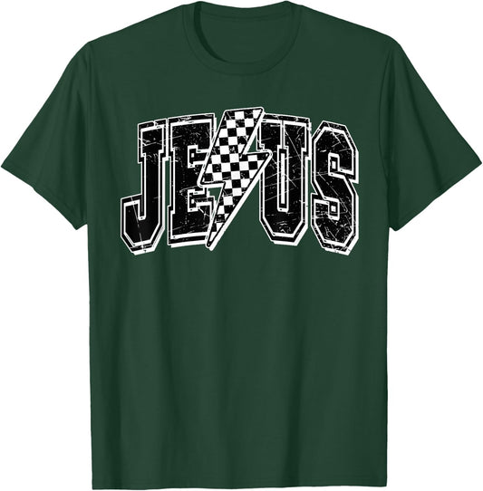 Funny Groovy Christian Faith Religious T-Shirt - T-Shirt | Forest