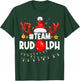 Team Rudolph-Cool Christmas Reindeer Costume T-Shirt - T-Shirt | Forest