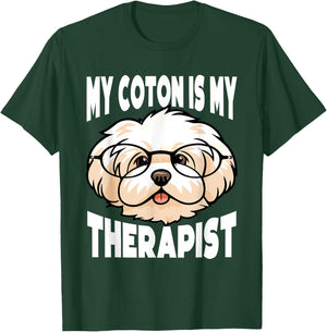 Coton De Tulear Owner Funny Dog Lover Coton De Tulear T-Shirt - T-Shirt | Forest