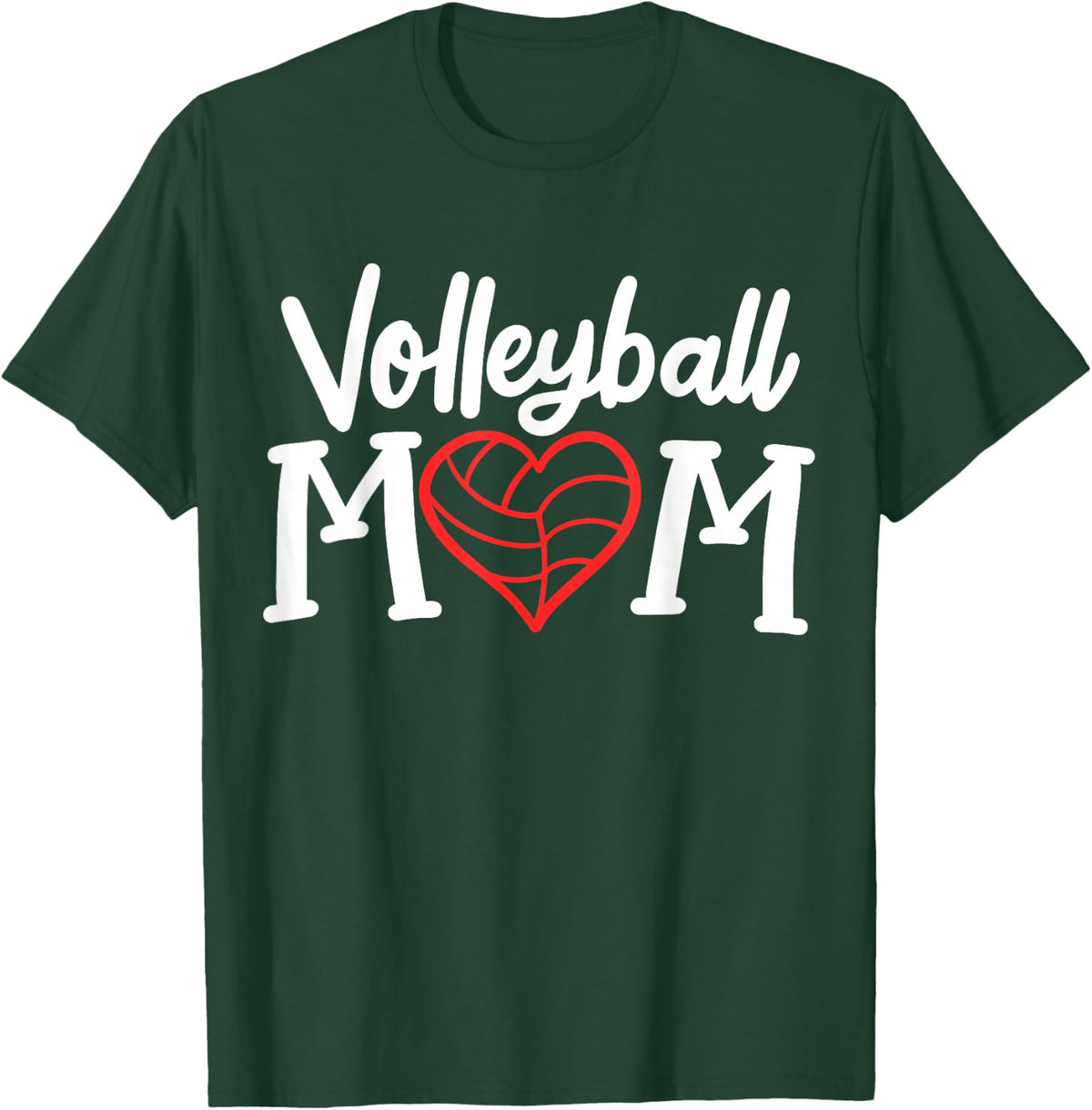 Volleyball Mom T-Shirt - T-Shirt | Forest