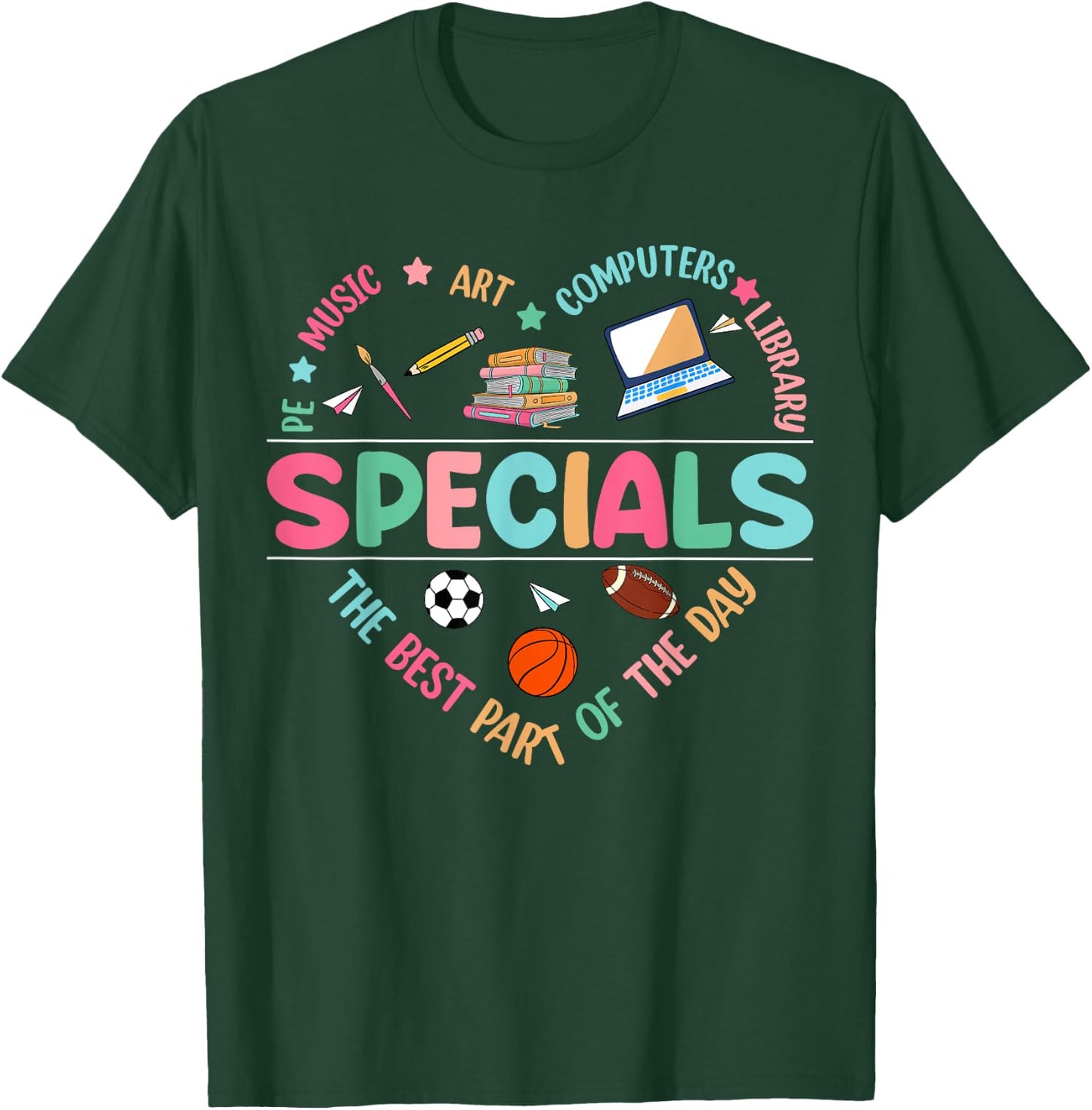 Specials The Best Part Of The Day T-Shirt - T-Shirt | Forest