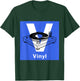 Old School DJ Retro Vinyl Collector Vintage Turntable T-Shirt - T-Shirt | Forest