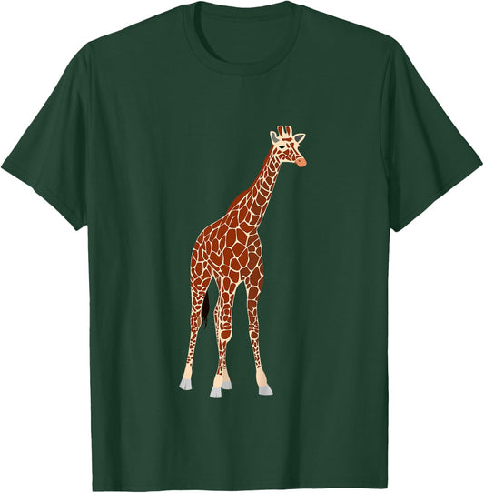 Giraffe Kids Shirt - Boys & Girls Age 3-12 T-Shirt - T-Shirt | Forest
