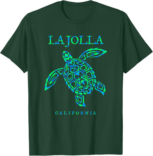 La Jolla California Sea Turtle Boys Girls Toddler T-Shirt - T-Shirt | Forest
