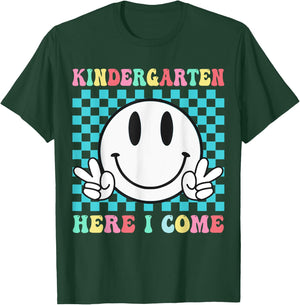 First Day Of Kindergarten Here I come School Kindergarten T-Shirt - T-Shirt | Forest