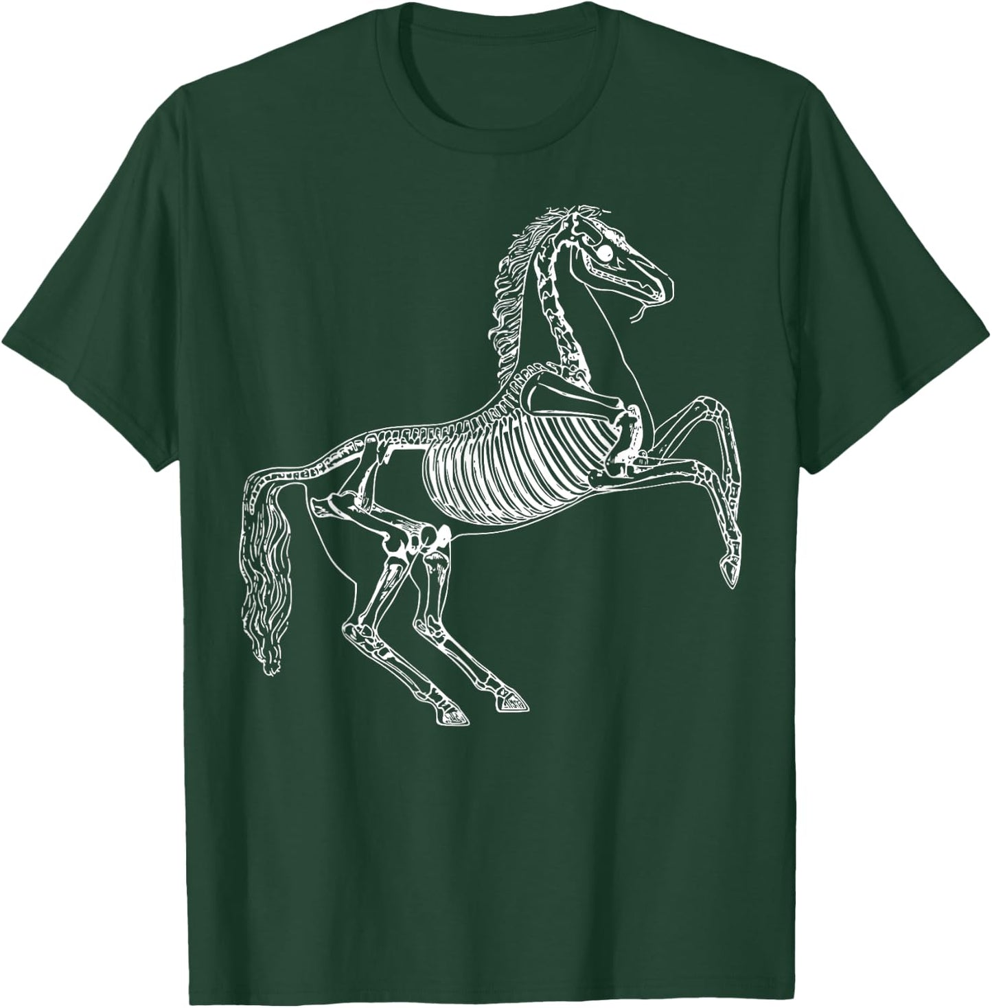 Horse Skeleton T-Shirt - T-Shirt | Forest