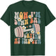 Funny Groovy Now I'm Down Bad Crying At The Gym T-Shirt - T-Shirt | Forest