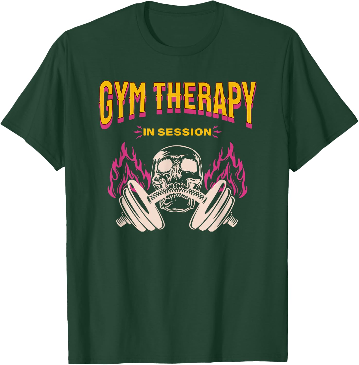 Gym Therapy in Session T-Shirt - T-Shirt | Forest