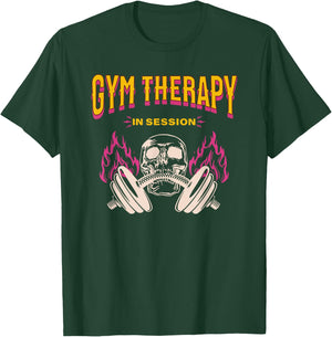Gym Therapy in Session T-Shirt - T-Shirt | Forest