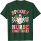 Spooky Nurse Practitioner Ghost Halloween Nurse Practitioner T-Shirt - T-Shirt | Forest