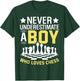 Never Underestimate A Boy Who Loves Chess T-Shirt - T-Shirt | Forest