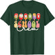 Summer School Crew Cute Popsicle Last Day of School Teacher T-Shirt - T-Shirt | Forest