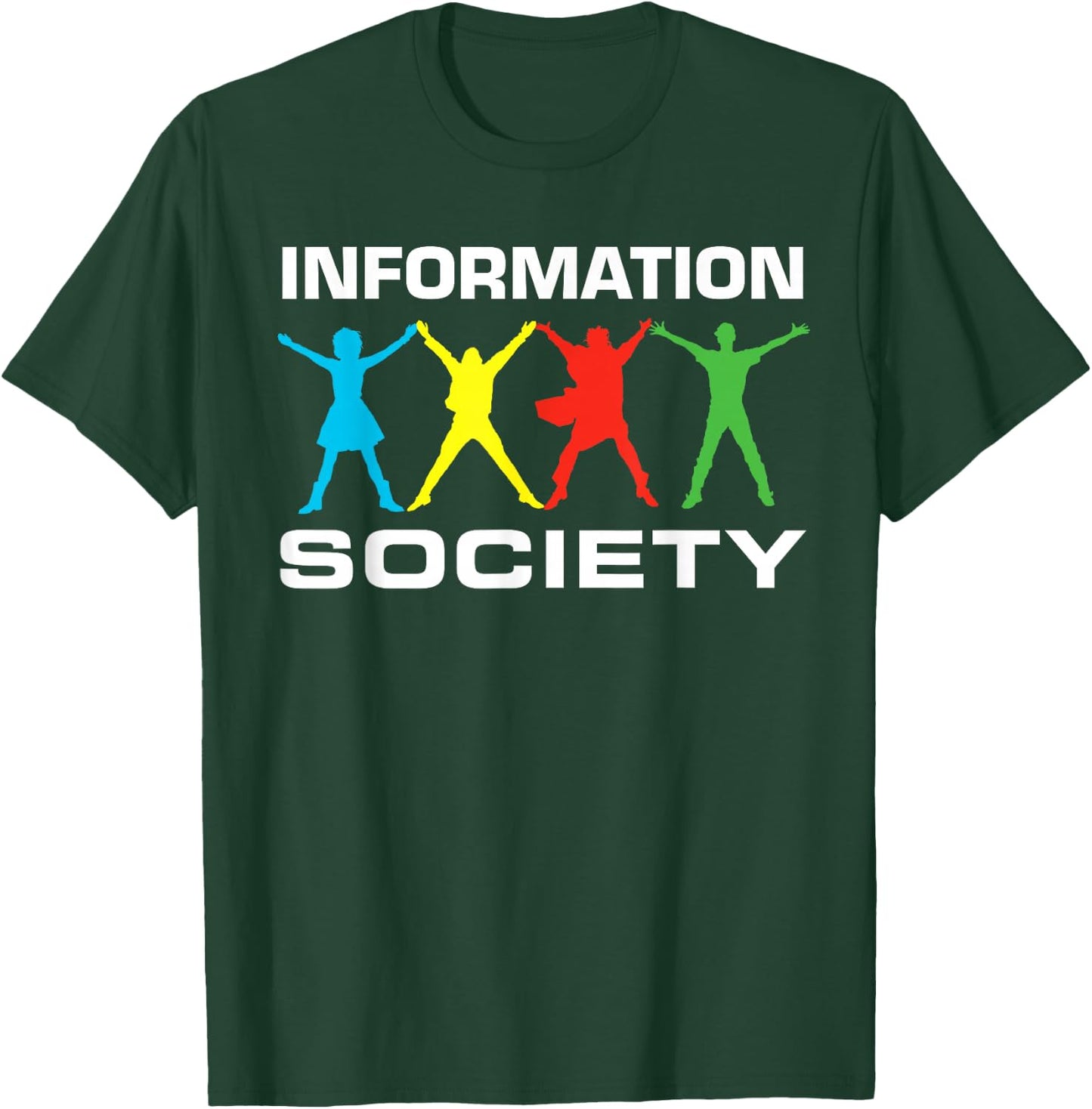 Information Society Jump T-Shirt - T-Shirt | Forest