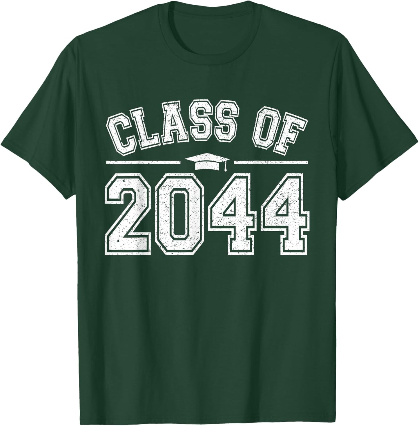 Preschool Class of 2044 Grow With Me Graduation 2044 Vintage T-Shirt - T-Shirt | Forest
