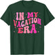 In My Vacation Era Summer Vacation Family Vacay Beach Squad T-Shirt - T-Shirt | Forest