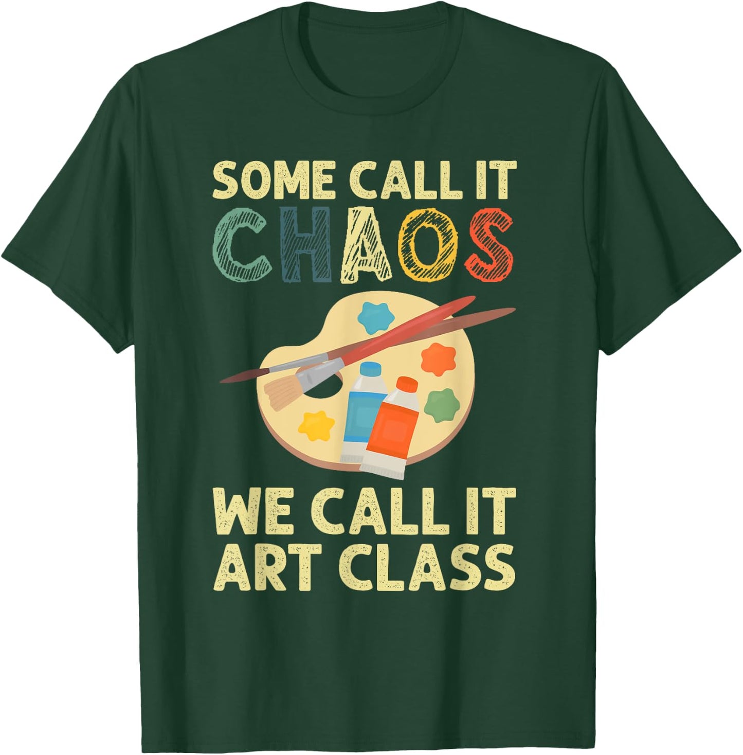 Art Teacher Design Women Art Teacher Appreciation T-Shirt - T-Shirt | Forest