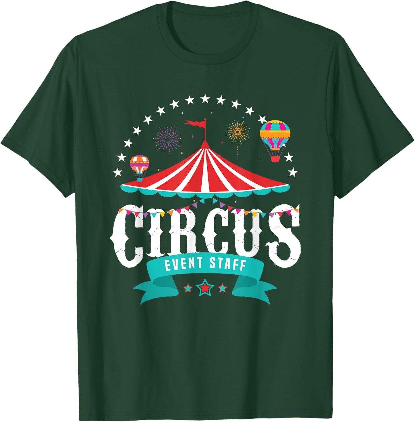 Circus Carnival Birthday Party T-Shirt - T-Shirt | Forest