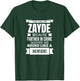 They Call Me Zayde Jewish Yiddish Grandpa T-Shirt - T-Shirt | Forest
