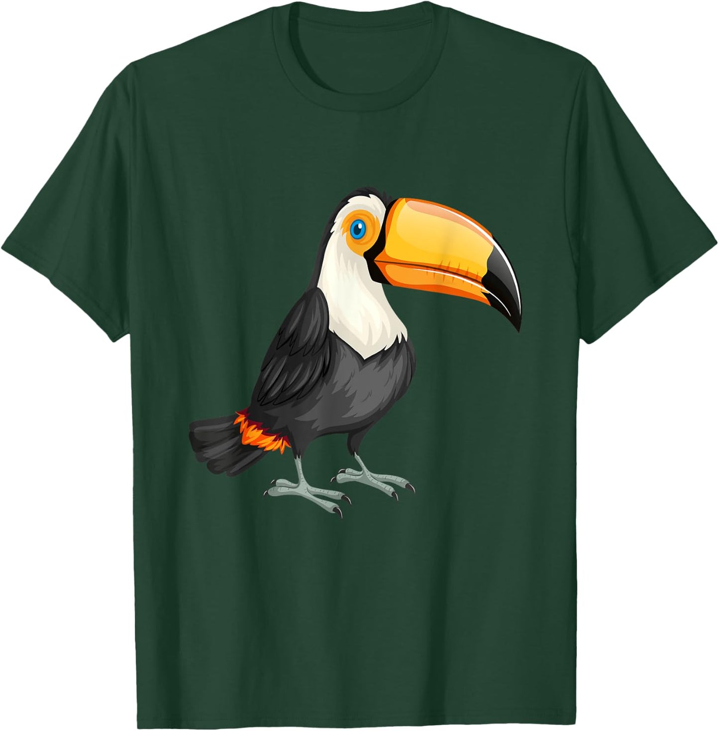 Funny Toucan Bird Tropical Rainforest Animal Wildlife T-Shirt - T-Shirt | Forest