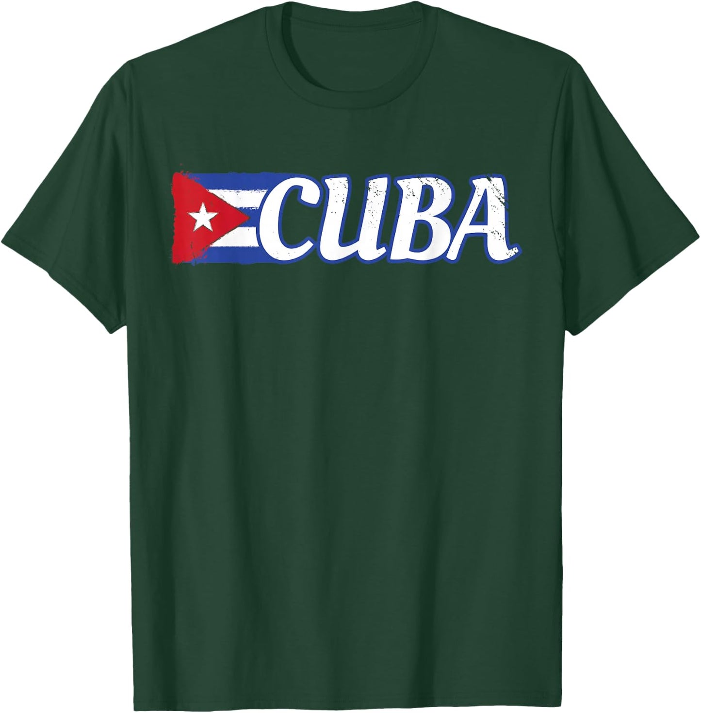 Cuban Flag Shirt Cuba Hispanic Heritage Month T-Shirt - T-Shirt | Forest