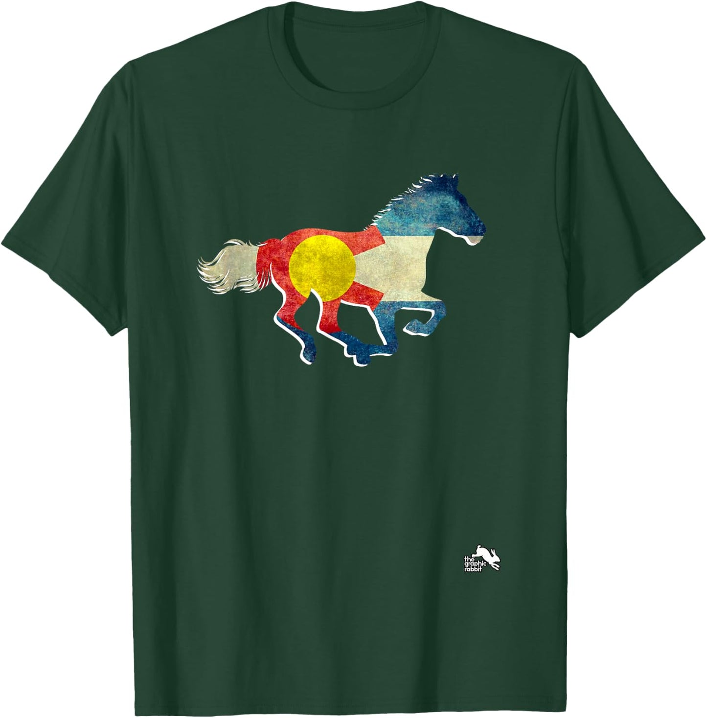 Colorado Horse T-Shirt - T-Shirt | Forest