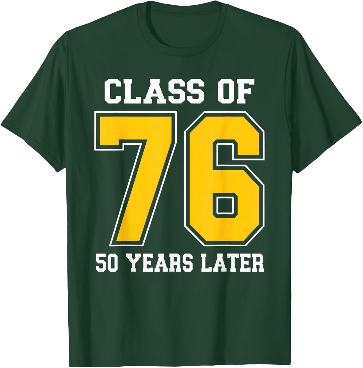 Varsity Class of 1976 Reunion Classmates High School Party T-Shirt - T-Shirt | Forest
