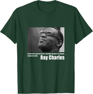 Ray Charles_001 T-Shirt - T-Shirt | Forest