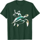 Jesus Riding Sea Turtle - Funny Christian Turtle Lover T-Shirt - T-Shirt | Forest