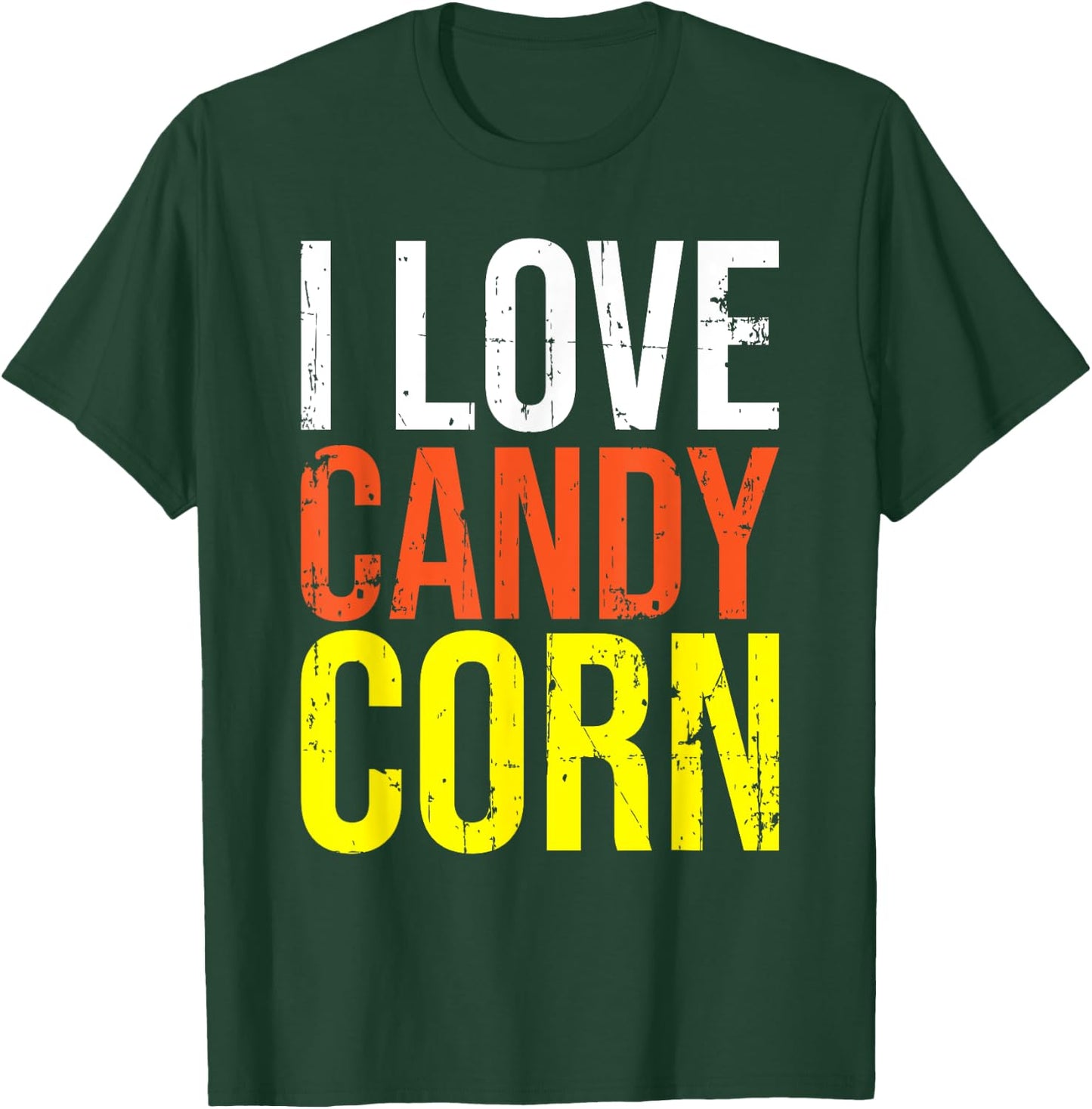Halloween Candy Corn Funny Costume Men Women Kids Gifts T-Shirt - T-Shirt | Forest