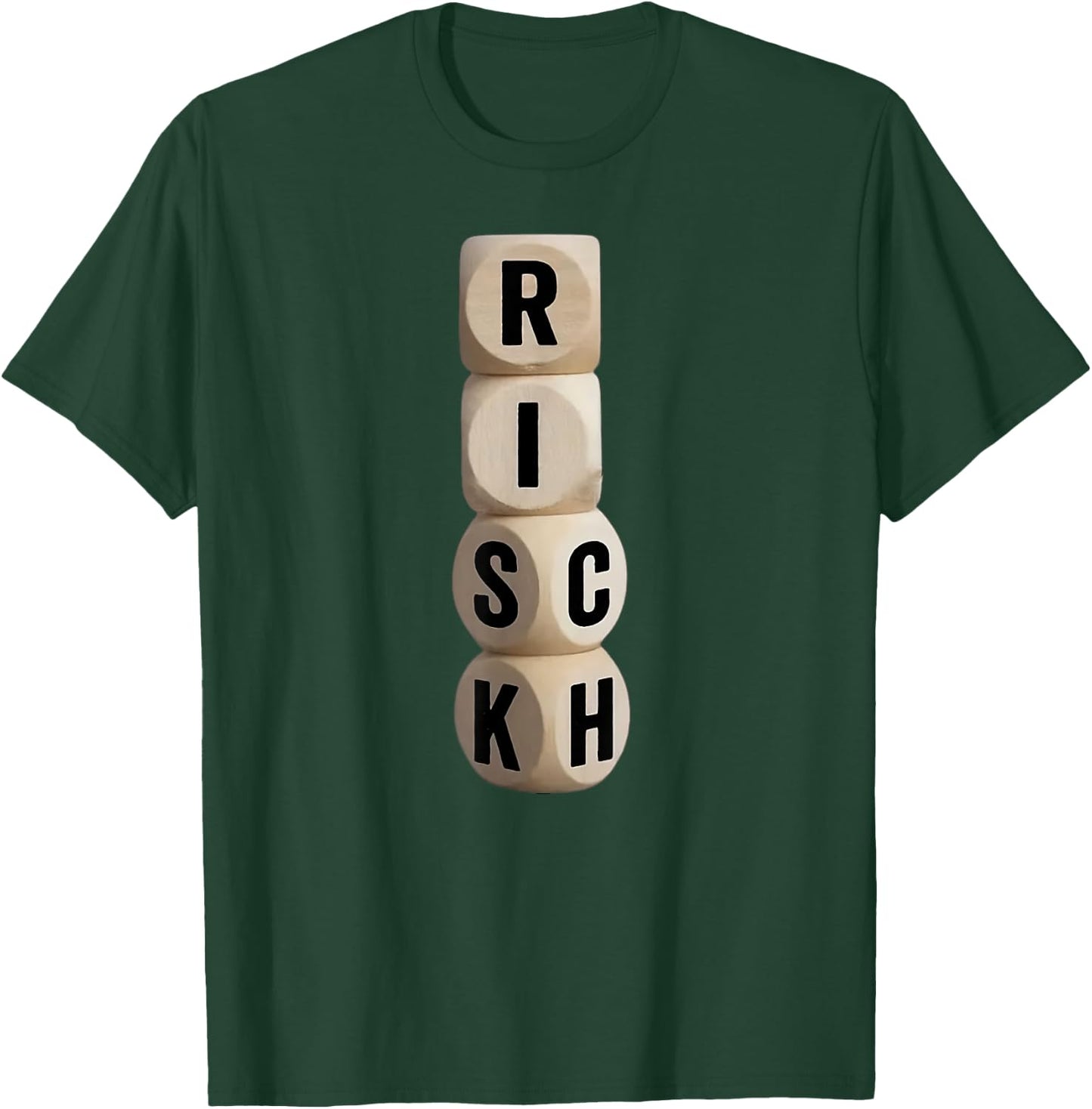 Risk Rich I will be Rich Earn Crypto T-Shirt - T-Shirt | Forest