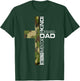 Blessed Dad Cross Christians Father's Day Christian Dad T-Shirt - T-Shirt | Forest