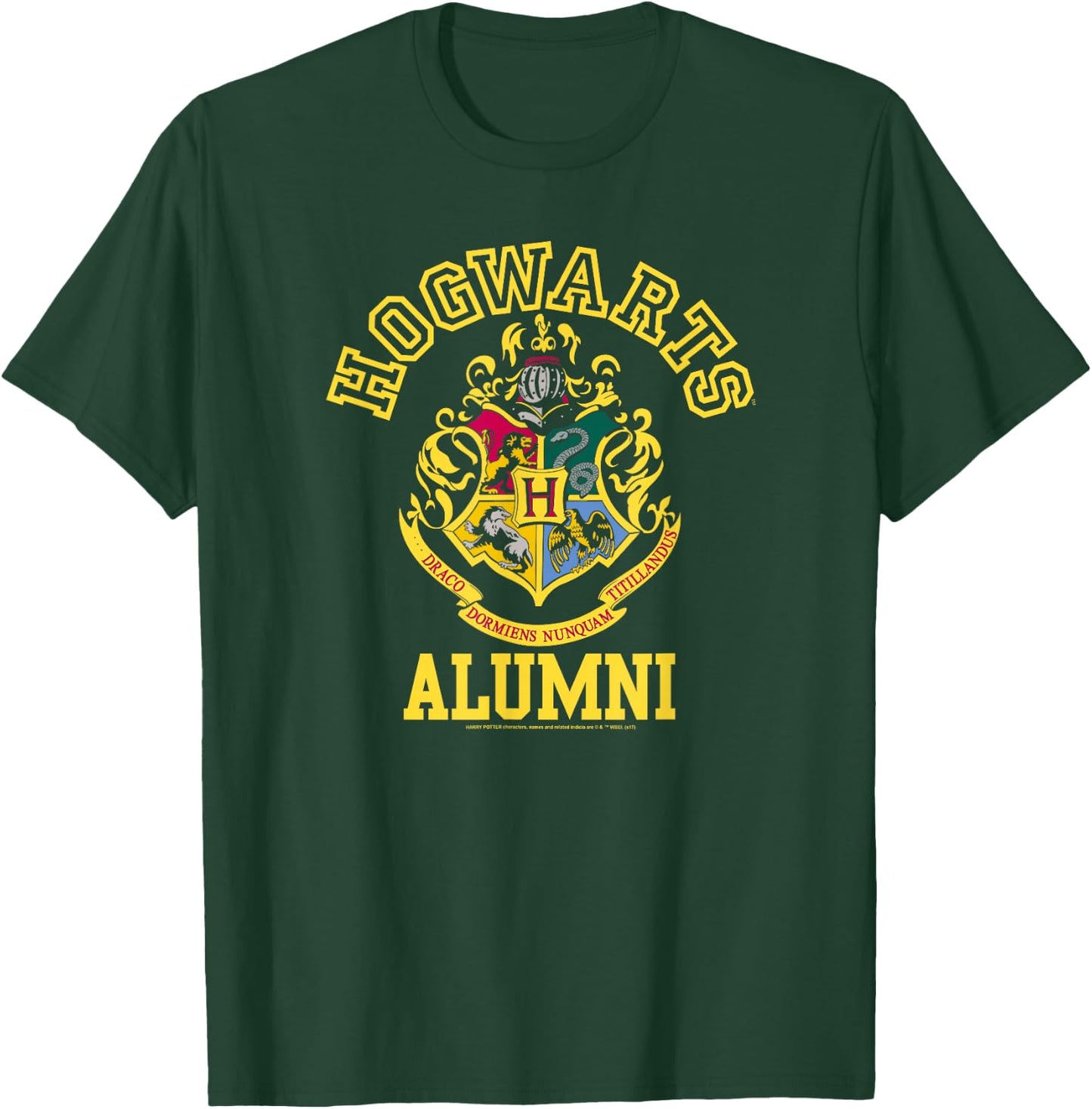 Harry Potter Hogwarts Alumni Crest T-Shirt - T-Shirt | Forest