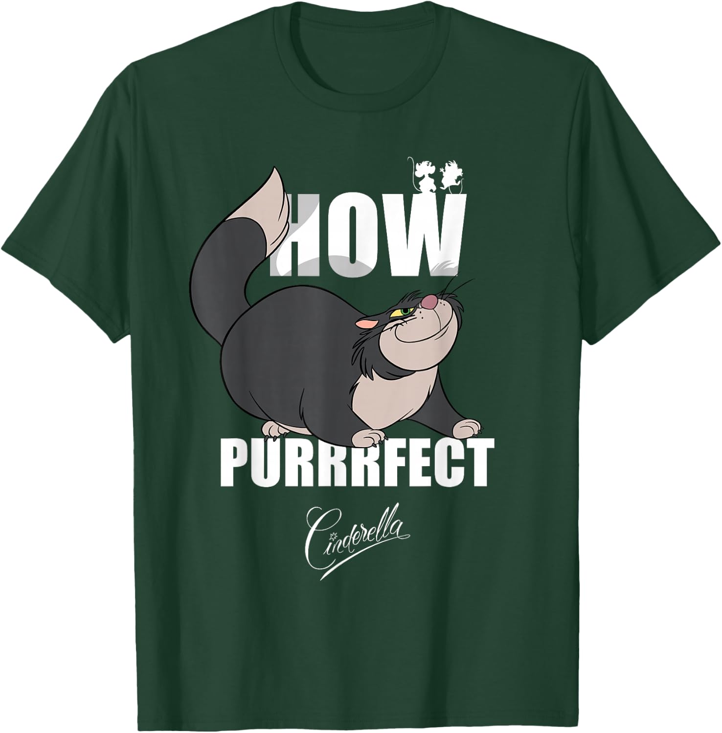 Disney Cinderella Lucifer How Purrrfect T-Shirt - T-Shirt | Forest
