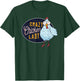 Funny Crazy Chicken Lady Egg Farm Girl T-Shirt - T-Shirt | Forest