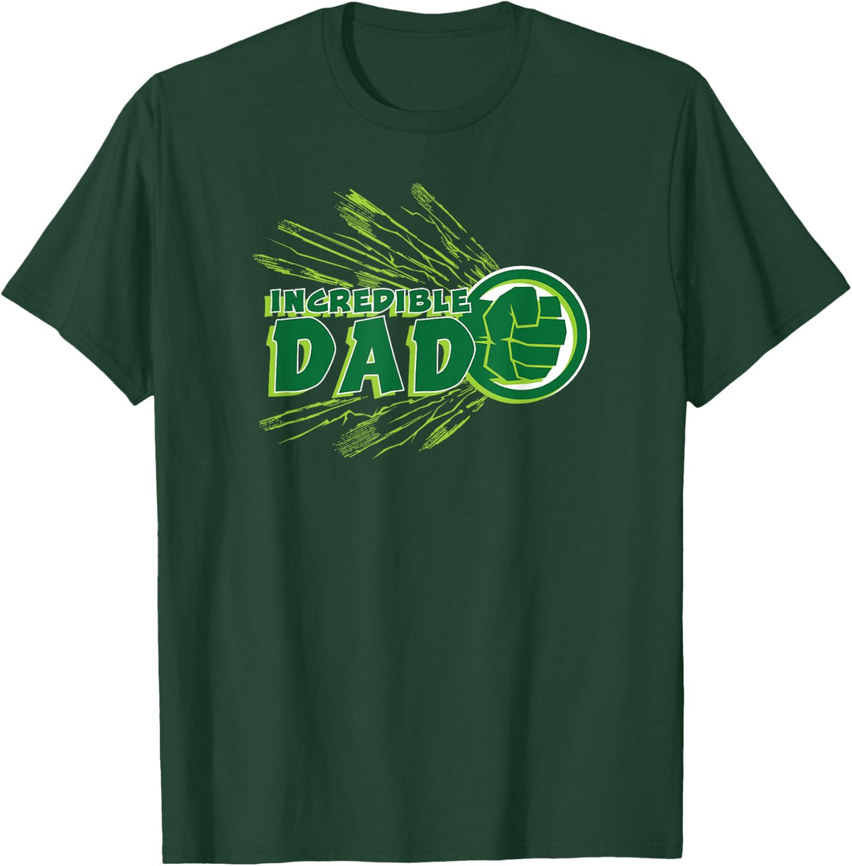 Marvel Hulk Incredible Dad Family Trip Vacation Father's Day T-Shirt - T-Shirt | Forest