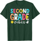 First Day Of 2nd Grade Shirt Teacher Kids Second Grade Vibes T-Shirt - T-Shirt | Forest
