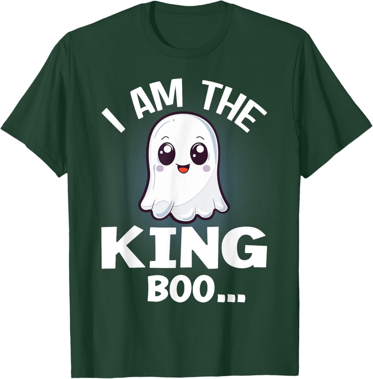 I Am The King Boo Halloween Matching Costume T-Shirt - T-Shirt | Forest