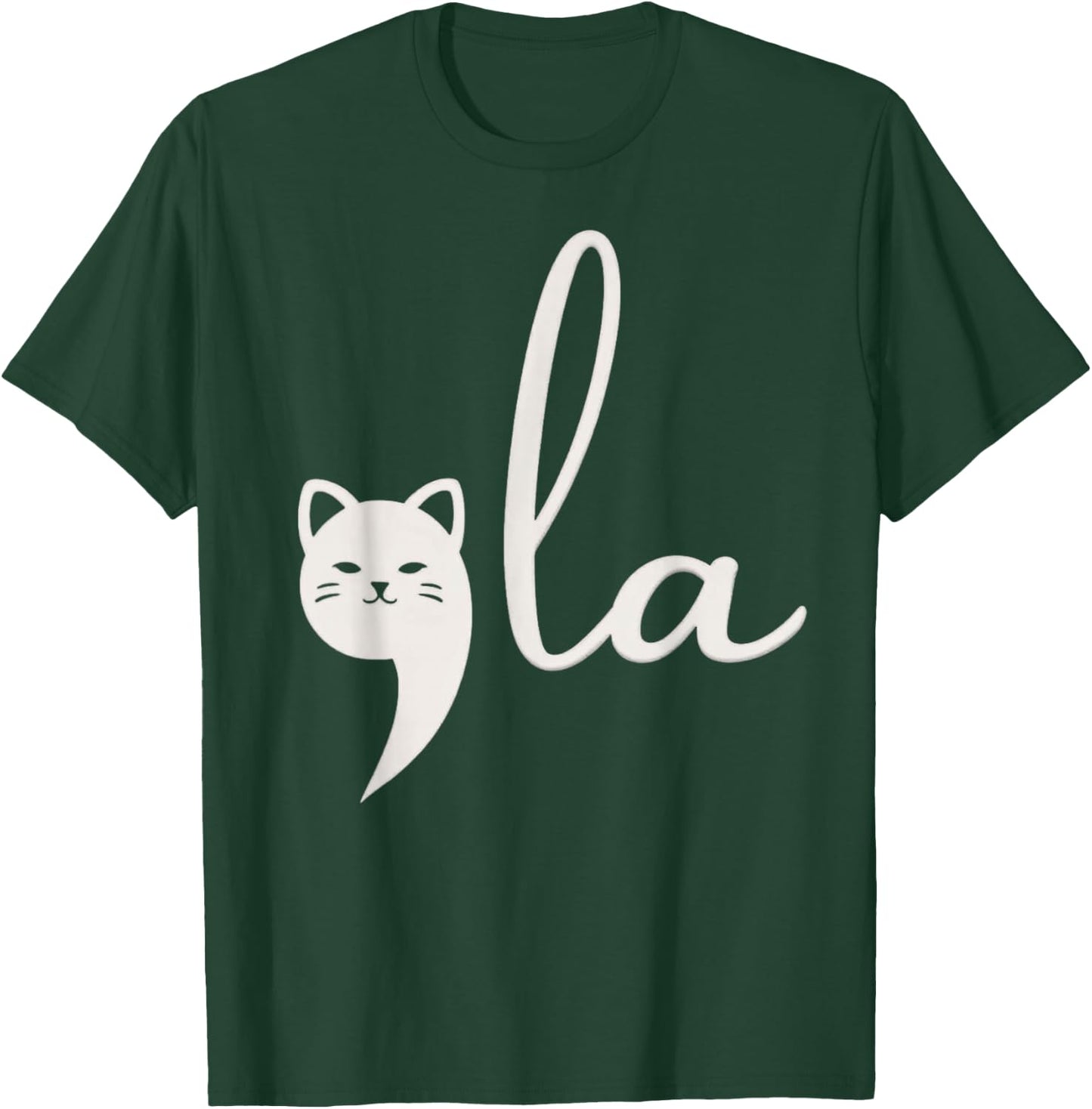 Kamala Harris Comma-La Cat Ladies for Harris T-Shirt - T-Shirt | Forest
