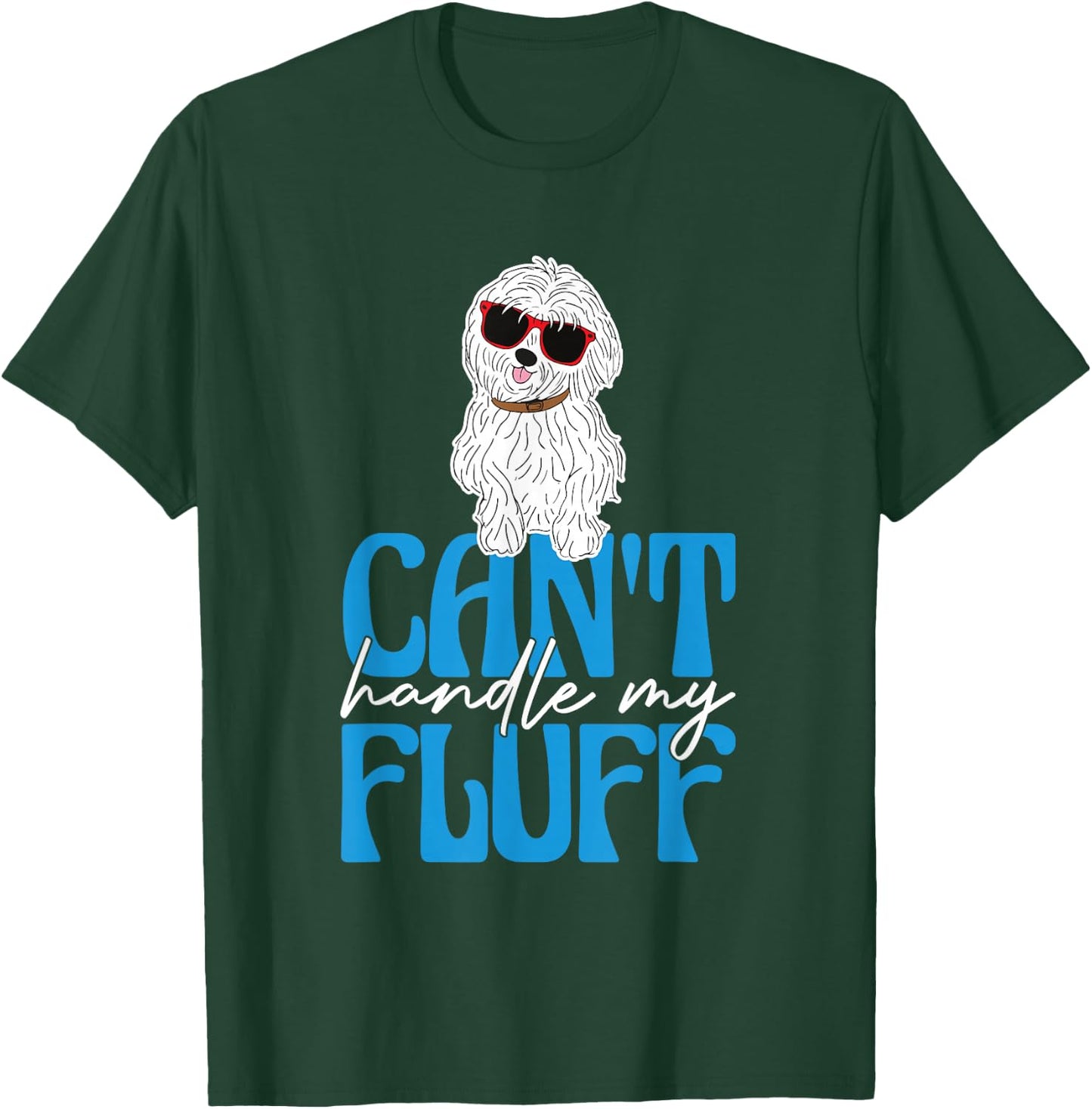Coton De Tulear Lover Dog Owner Funny Coton De Tulear Men Women Girls Kids T-Shirt - T-Shirt | Forest